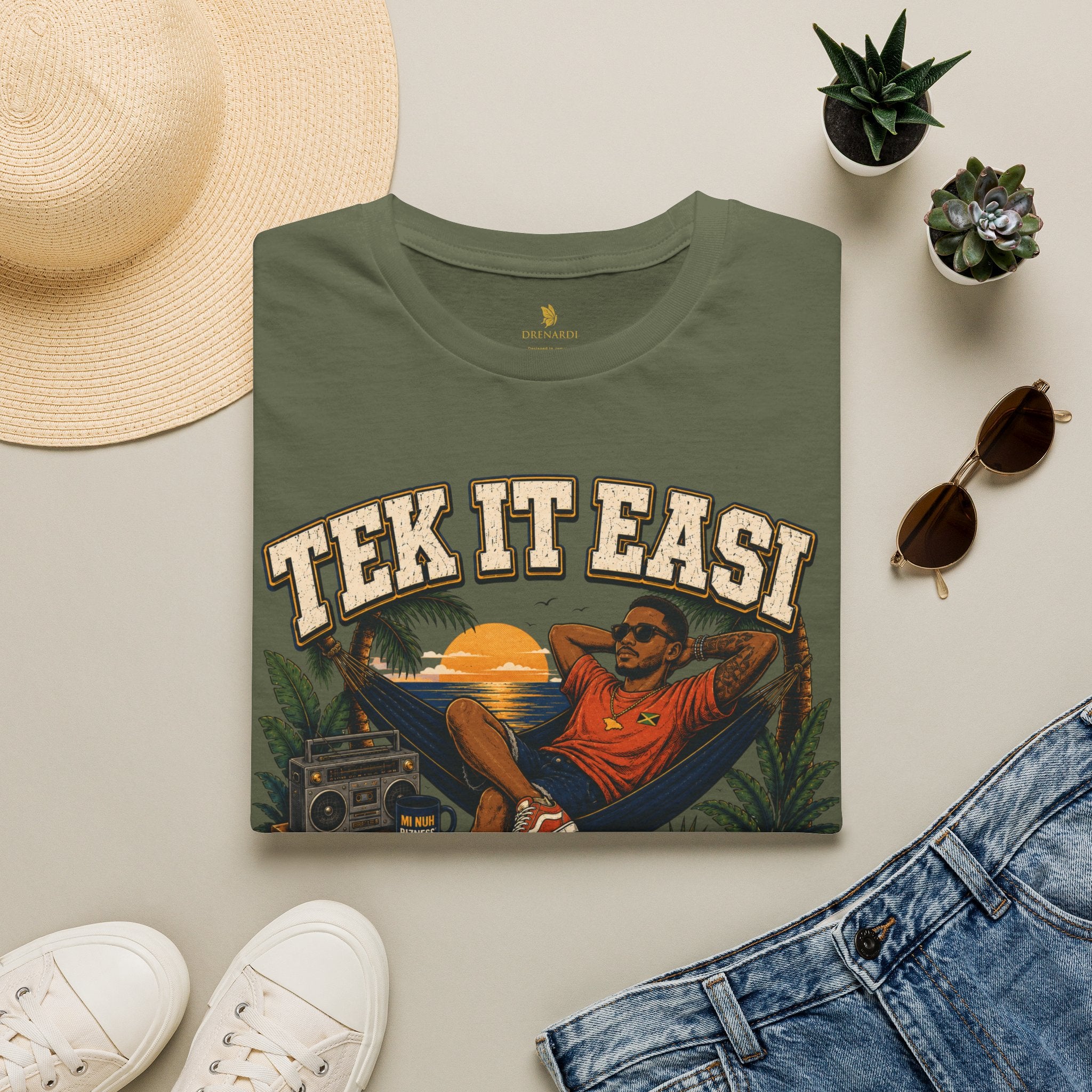 Tek It Easi An Bloc Out Badmind T-Shirt