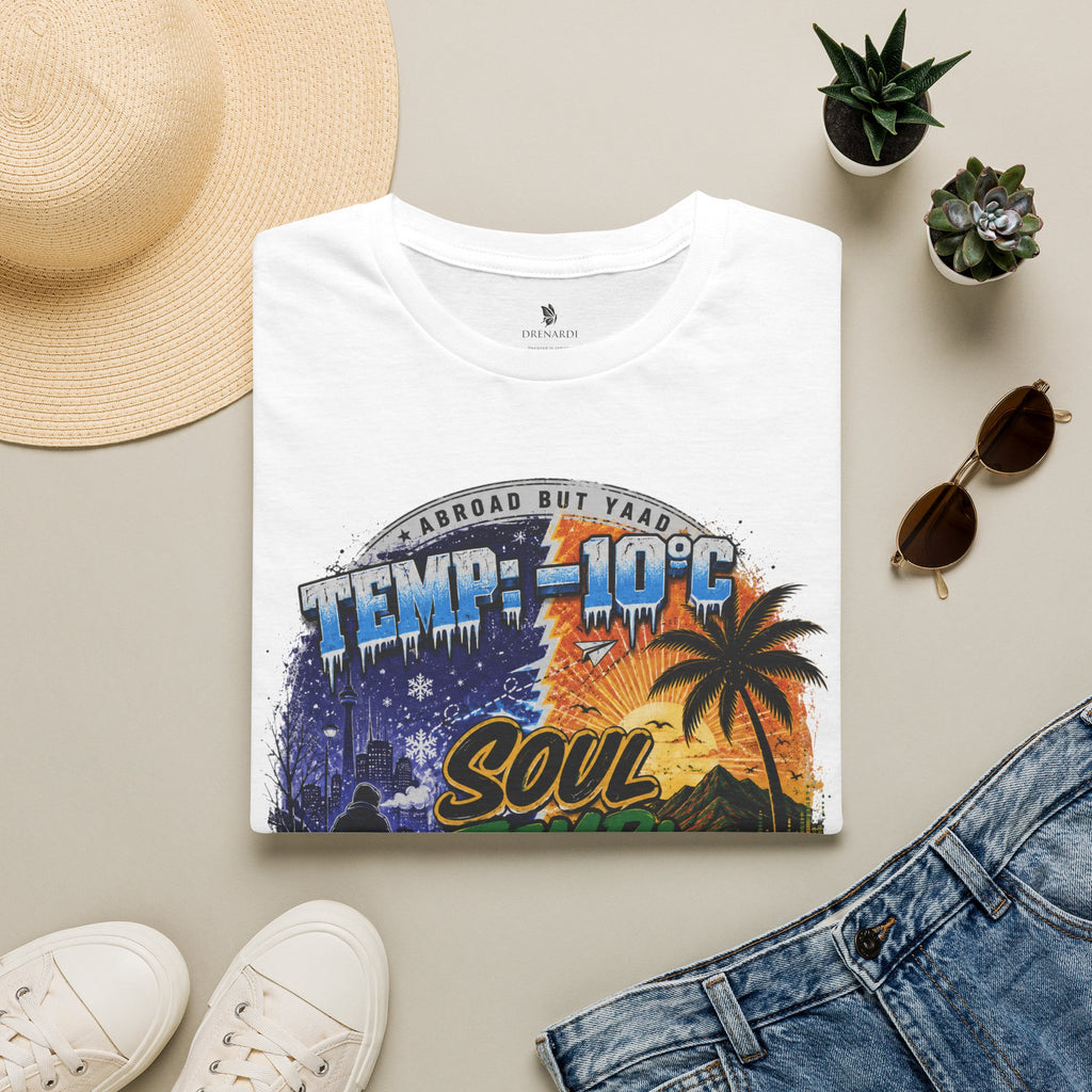 Temp 10c Soul Temp 32c T-Shirt