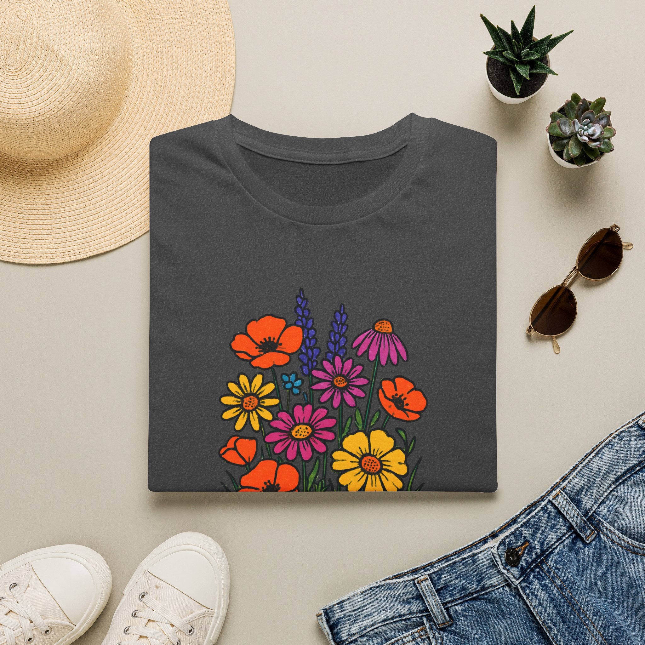 Colorful Flower Bouquet T-Shirt