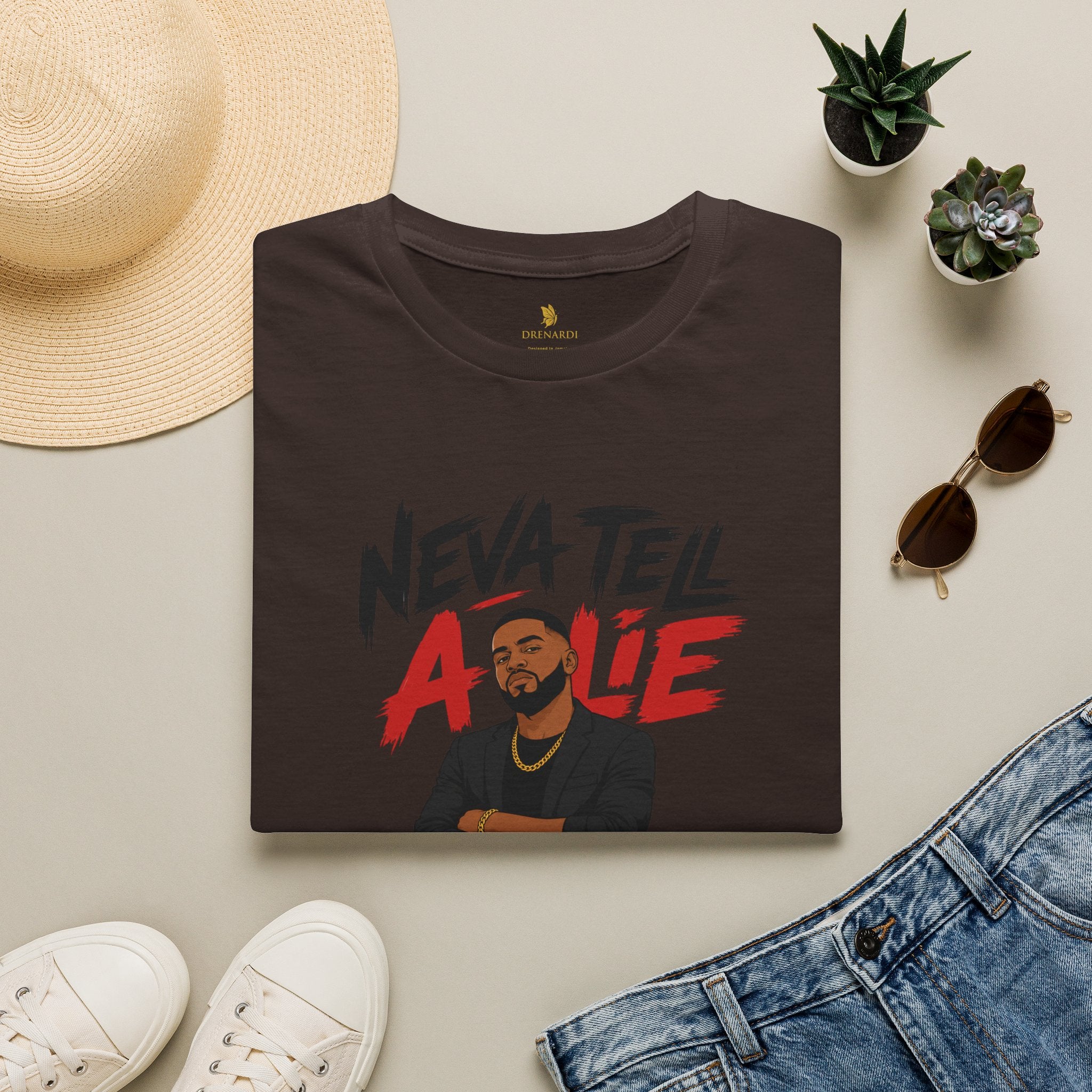 Neva Tell A Lie Believe Nuh Man T-Shirt