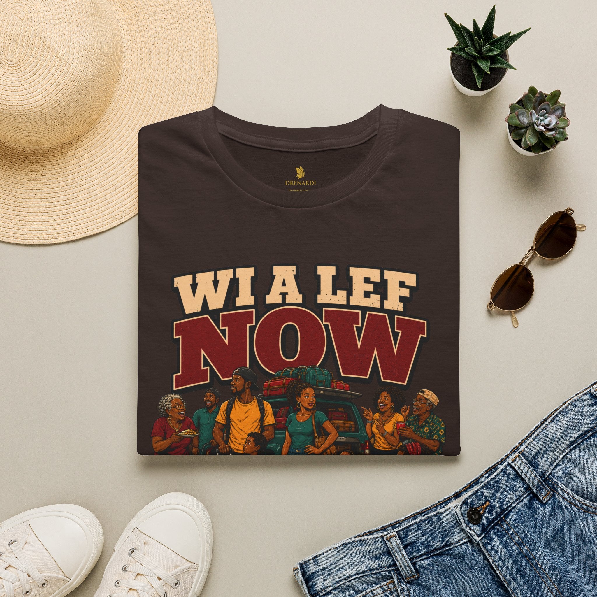 Wi A Lef Now Stil Nuh Move All Now T-Shirt