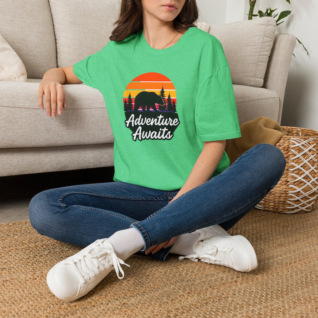 Bear in Sunset Forest T-Shirt