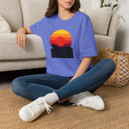 Vibrant Sunset Gradient T-Shirt