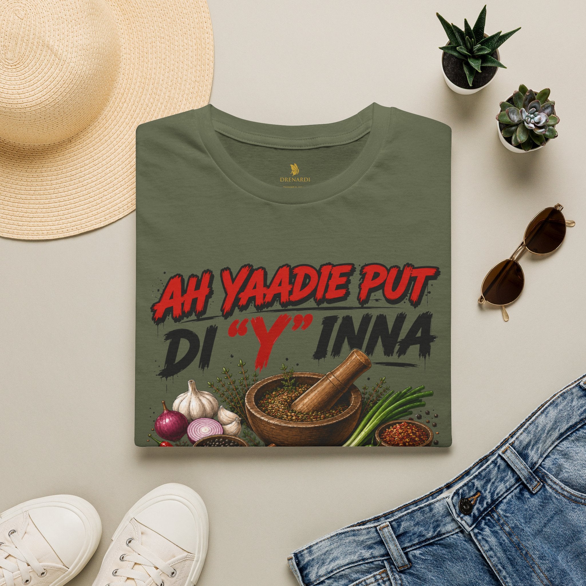 Ah Yaadie Put Di Y Inna Spicy T-Shirt