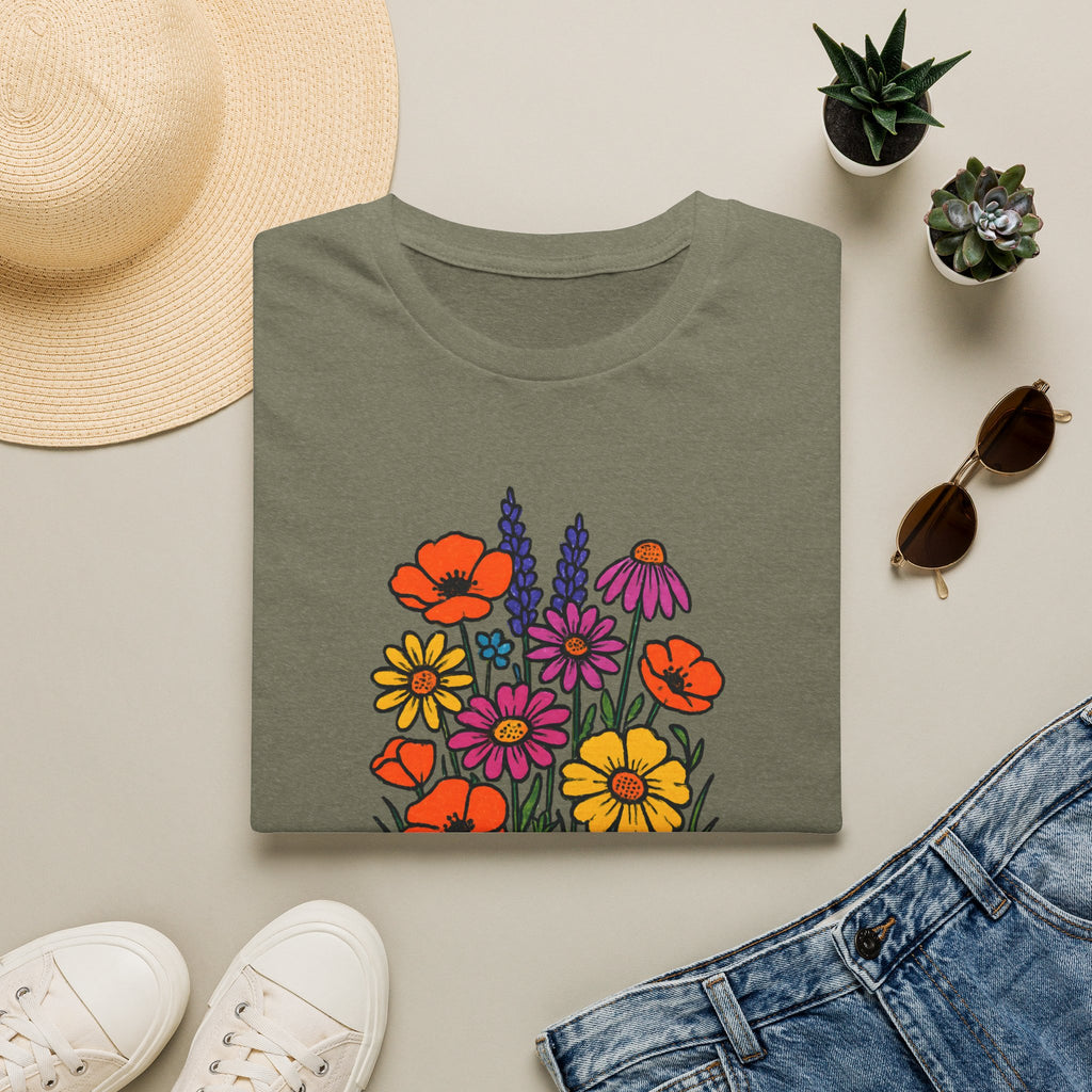 Colorful Flower Bouquet T-Shirt