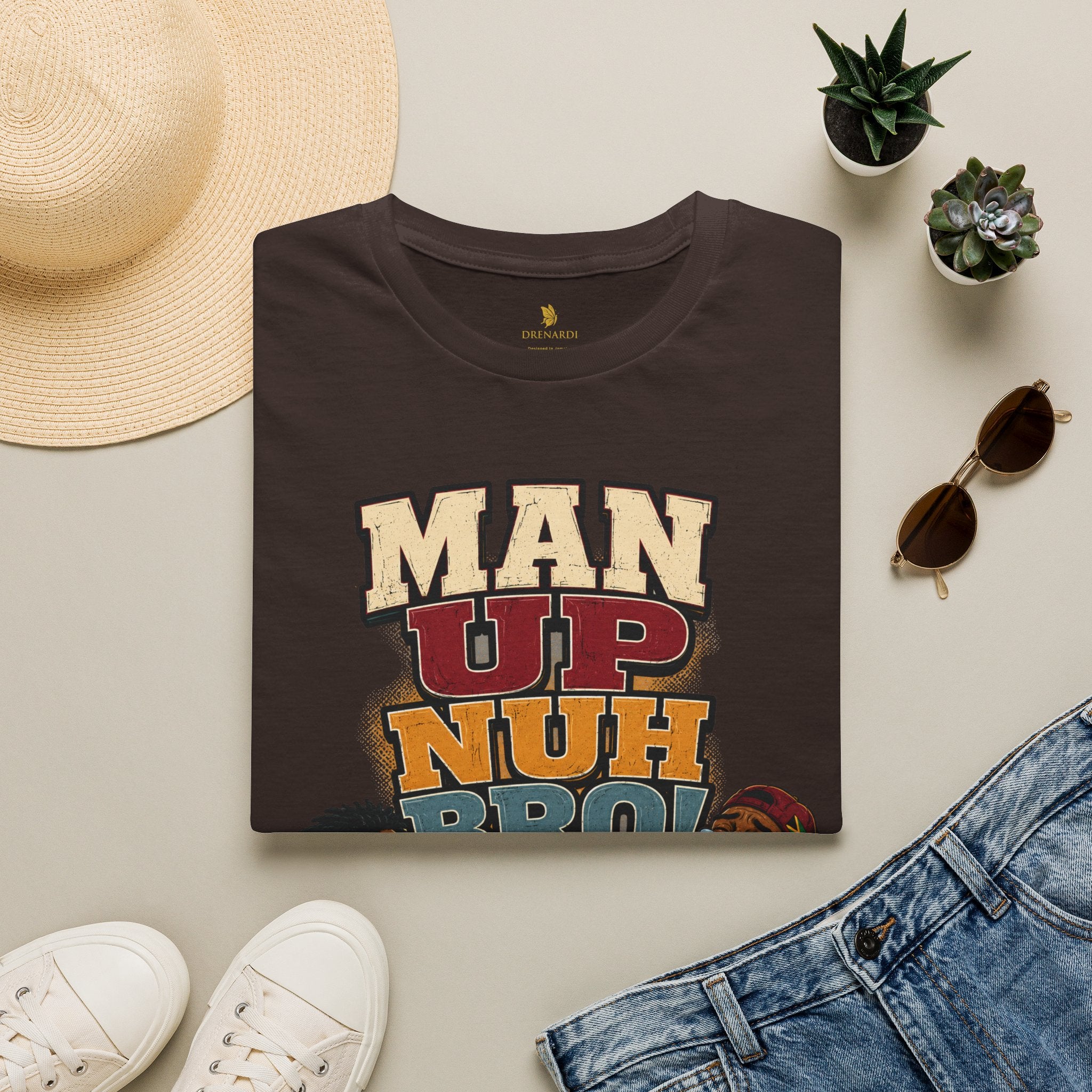 Man Up Nuh Bro T-Shirt