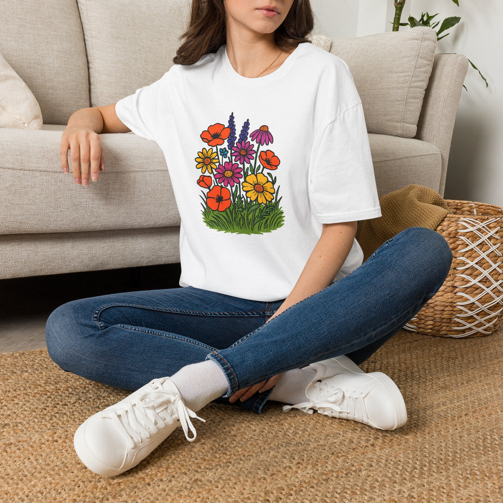 Colorful Flower Bouquet T-Shirt