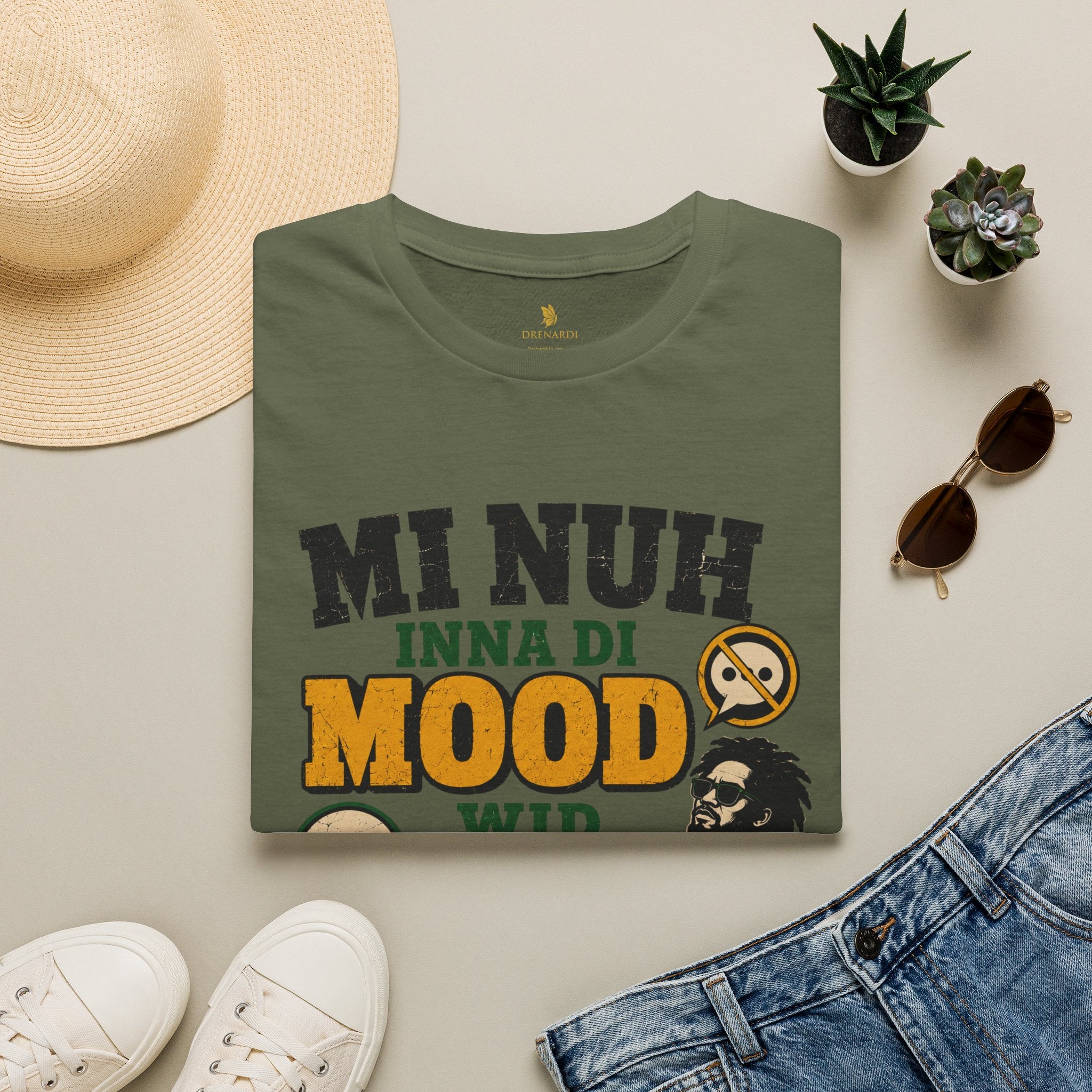Mi Nuh Inna Di Mood Wid Sum People T-Shirt