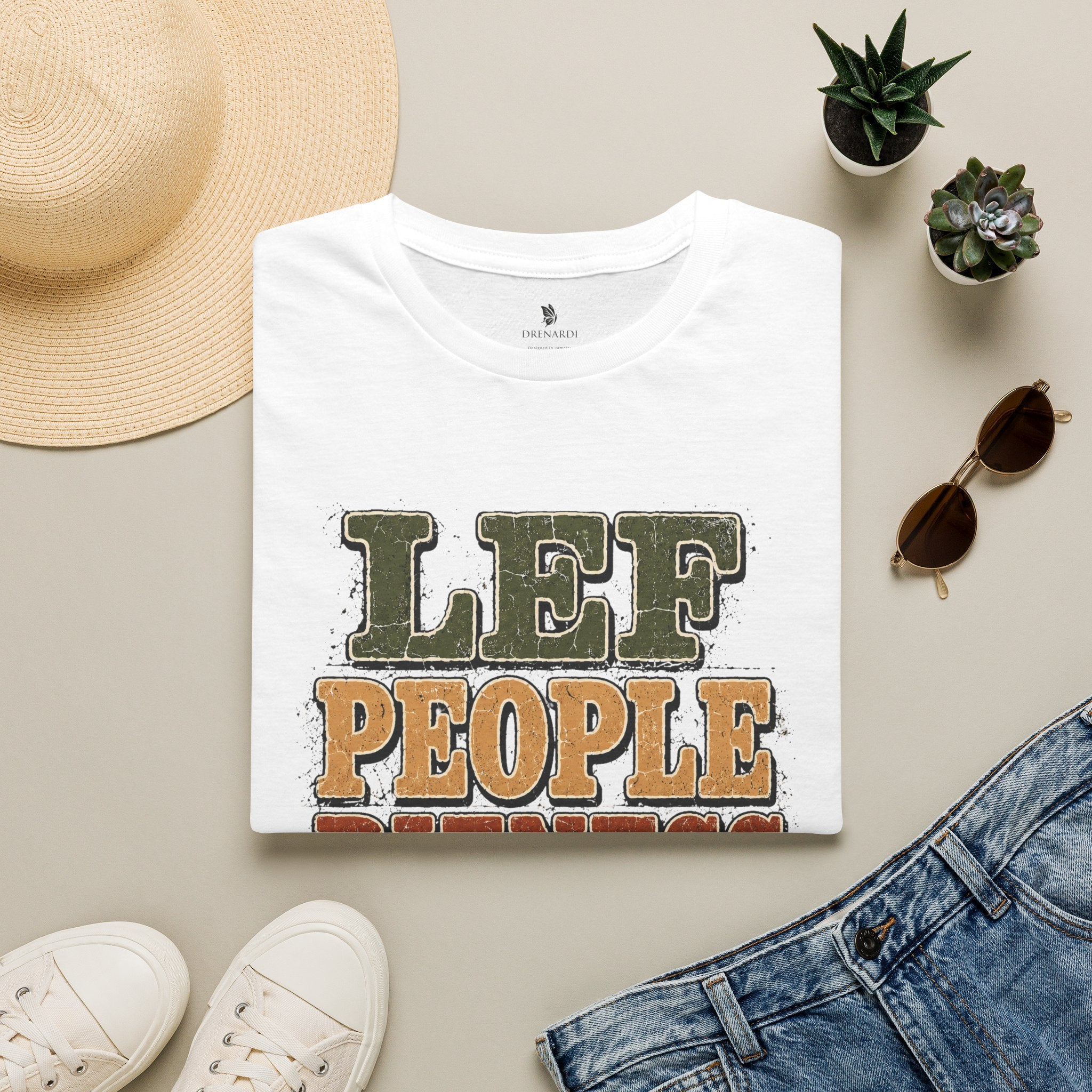 Lef People Bizness Alone T-Shirt