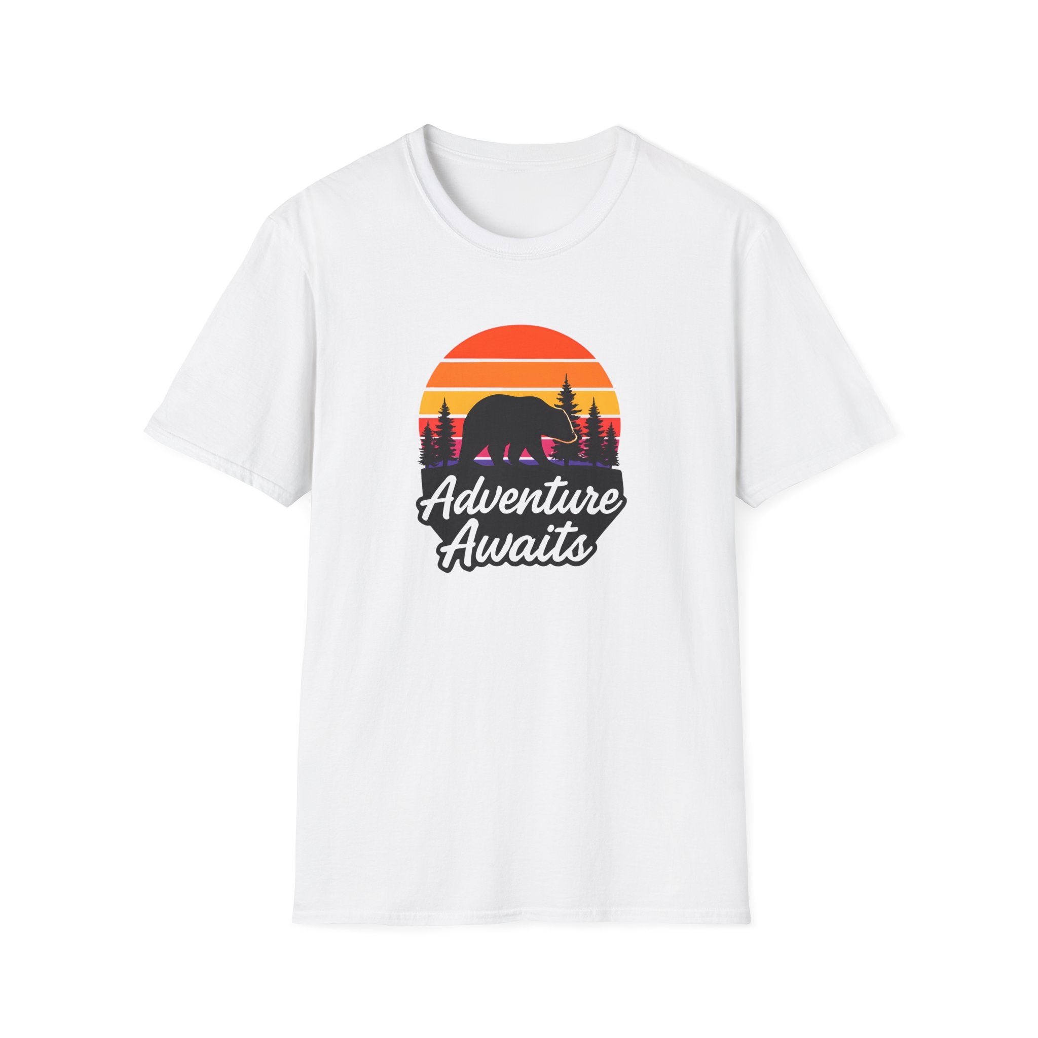 Bear in Sunset Forest T-Shirt