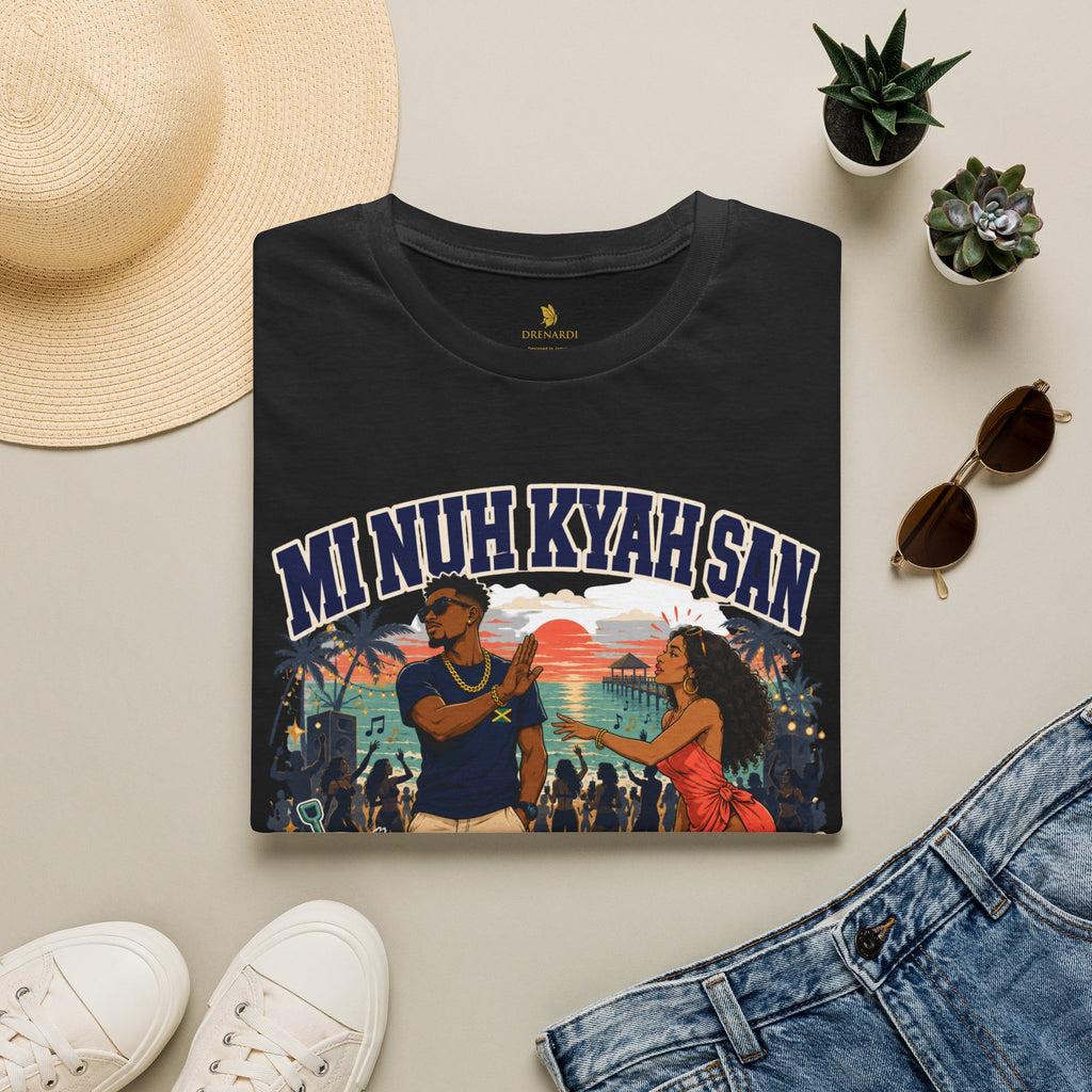 Mi Nuh Kyah San Gah Beach T-Shirt