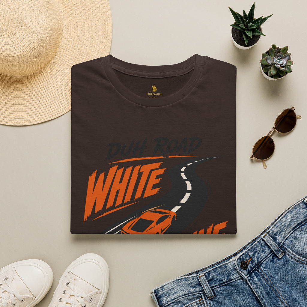 Duh Road White Line Settins T-Shirt