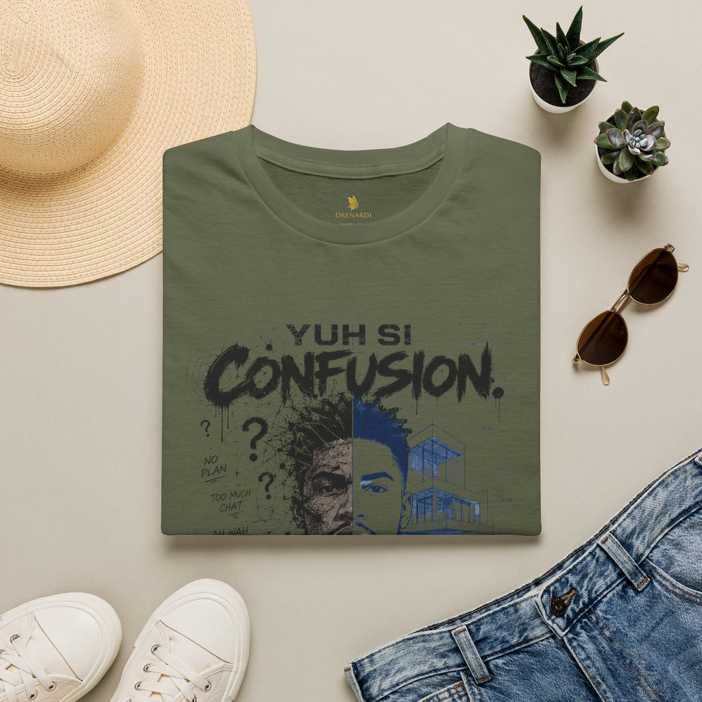 Yuh Si Confusion Mi Si Blueprint T-Shirt