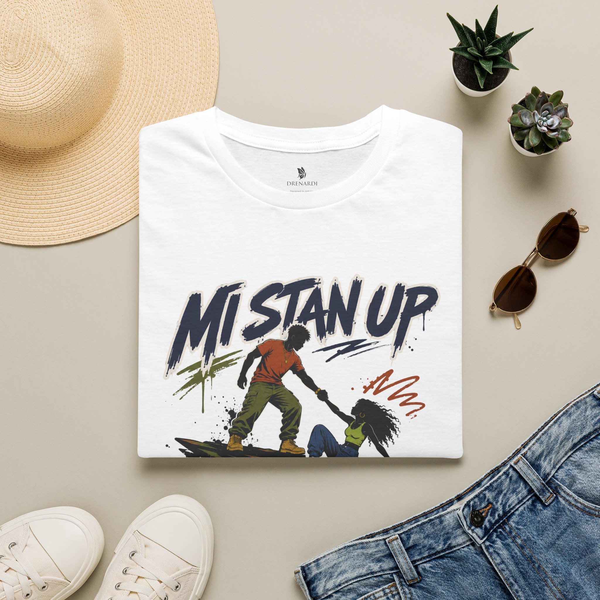 Mi Stan Up Inna Luv T-Shirt