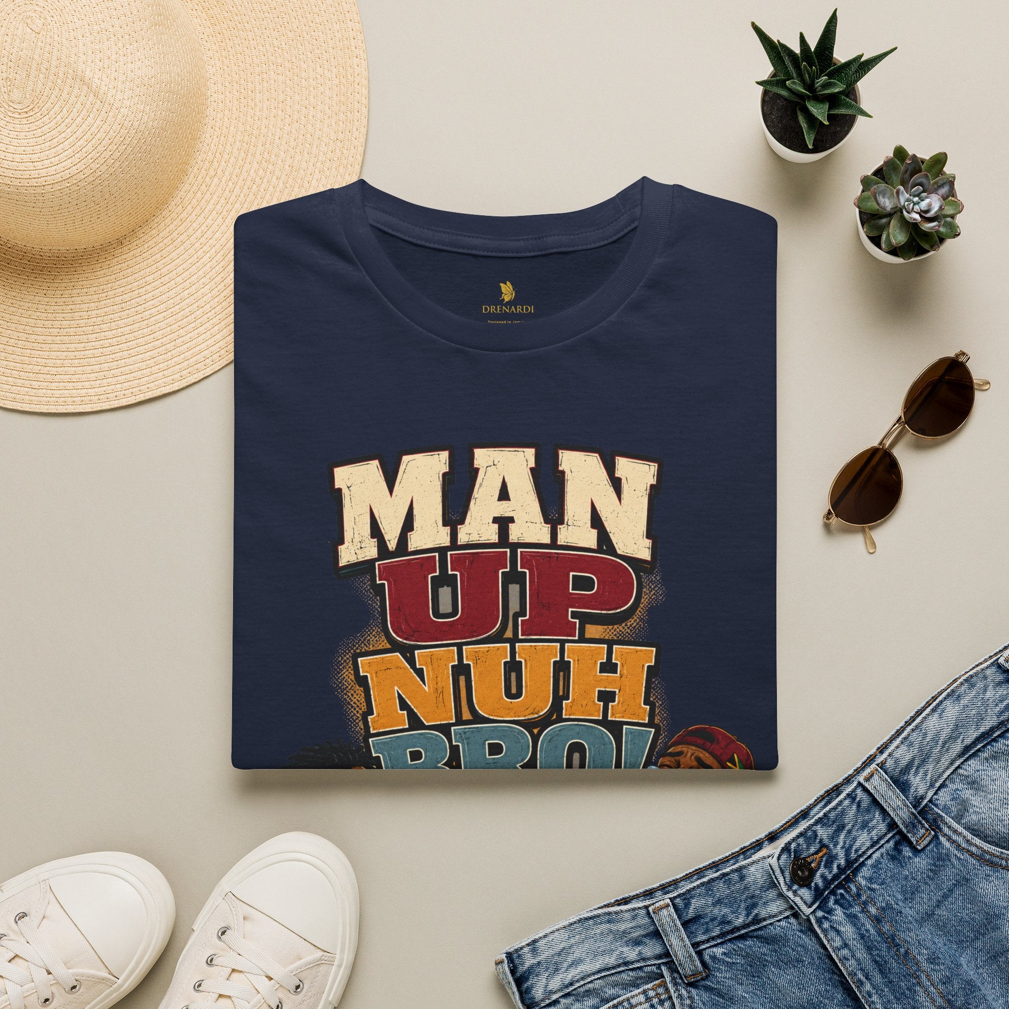 Man Up Nuh Bro T-Shirt