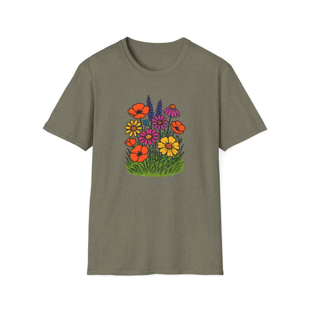 Colorful Flower Bouquet T-Shirt