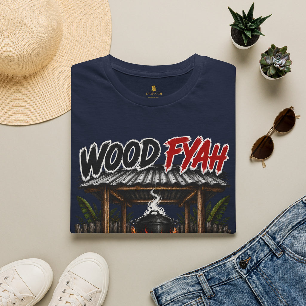 Wood Fyah Bikkle Tayse Di Bess T-Shirt