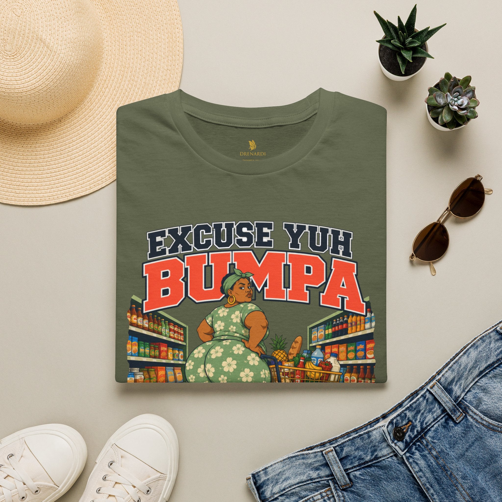Excuse Yuh Bumpa Outta Di Way Miss T-Shirt