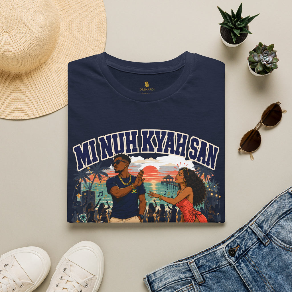 Mi Nuh Kyah San Gah Beach T-Shirt
